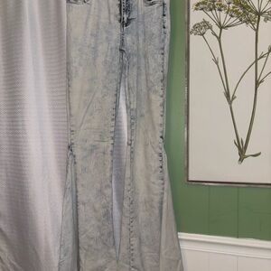 Altar'd State Light Blue Flare Jeans
